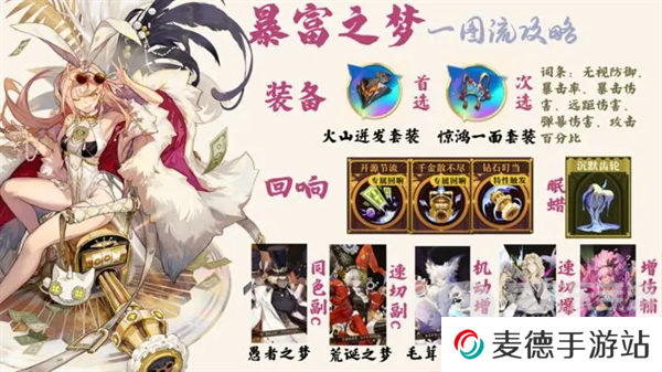 无尽梦回暴富之梦怎么搭配 无尽梦回暴富之梦装备回响推荐