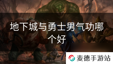 地下城与勇士男气功哪个好