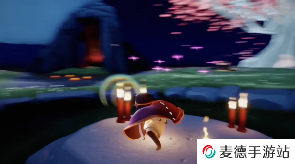 《光遇》2021年4月8日复刻先祖螃蟹舞步升级动作特效展示