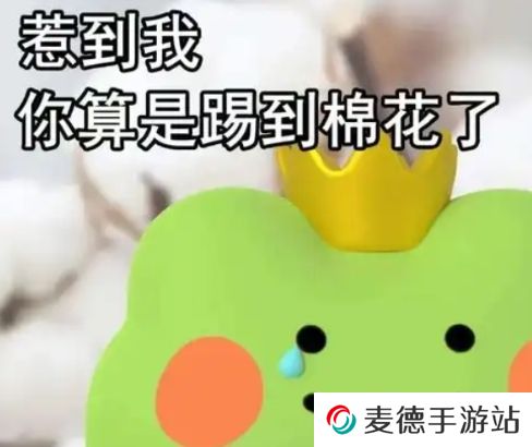 网络用语惹到我你算是踢到棉花啦是什么梗
