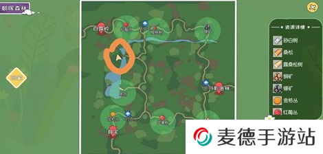 《小森生活》水拓木刷新位置一览