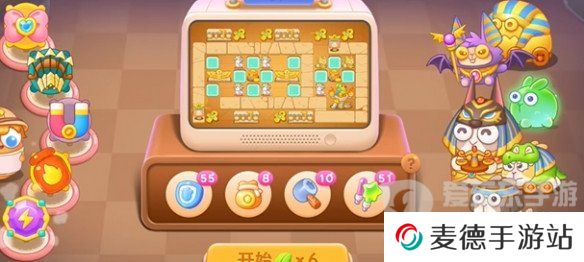 保卫萝卜4法老归来第57关怎么过 法老归来第57关详细通关流程