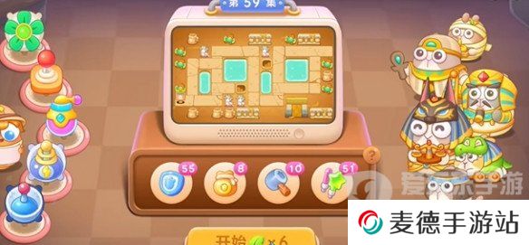 保卫萝卜4法老归来第59关怎么打 法老归来第59关通关必看指南